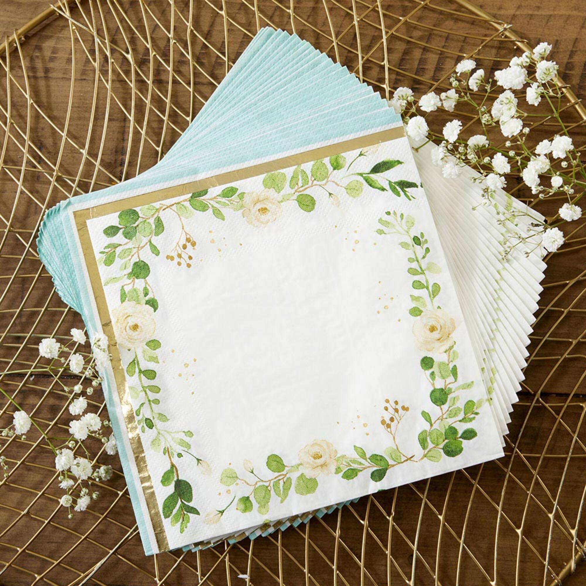 Kate Aspen® Botanical Garden 2-Ply Paper Luncheon Napkins, 120ct.